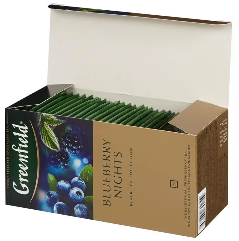 Ceai negru Greenfield Blueberry Nights, 25 plicuri [2]