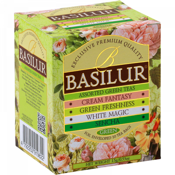 Ceai verde Basilur Bouquet Assorted, 10 plicuri [2]