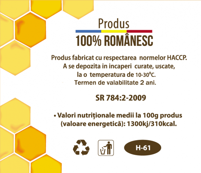 Flacon Miere de albine poliflora Edesia, 500g [2]