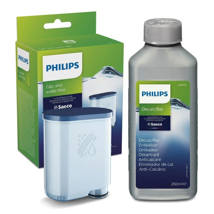 Pachet Promo Intretinere Philips: Filtru de Apa + Decalcifiant 250ml [2]