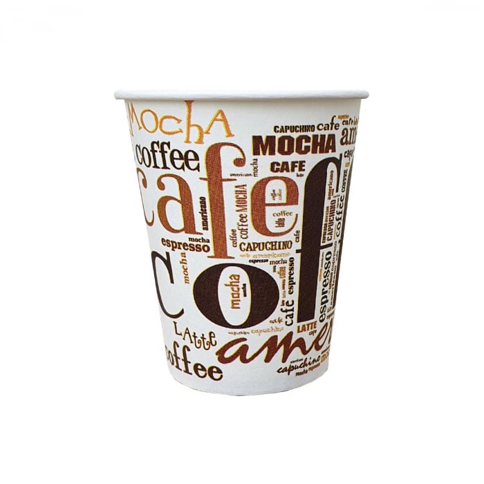 Pahare carton Cafe Coffee 8 oz, 50 buc [1]