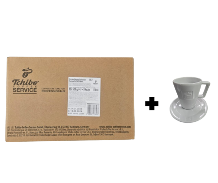 Cafea - 10 x Cafea boabe Tchibo Suisse 500g + 1 cana Tchibo cadou