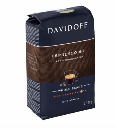 Cafea boabe Davidoff Espresso 57 Dark and Chocolatey, 500g [1]