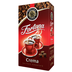 Cafea - Cafea macinata Fortuna Crema, 250 g