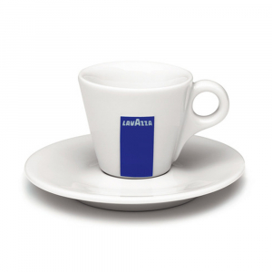 Cesti si farfurii - Set cesti + farfurii de cafea ceramica Lavazza Espresso, 12 buc