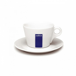 Cesti si farfurii - Set cesti + farfurii ceramica Lavazza USA, 6 buc
