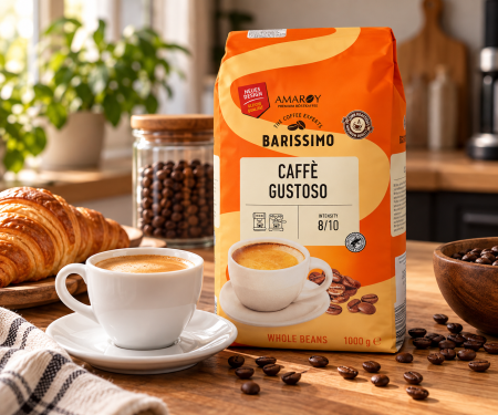 Cafea Boabe Amaroy Barissimo Caffe Gustoso, 1 kg [1]