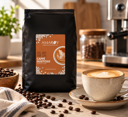 Cafea boabe Amaroy Caffe Gustoso, 1 kg [1]