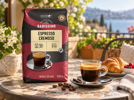 Cafea Boabe Amaroy Espresso Cremoso, Barissimo, 1kg [1]