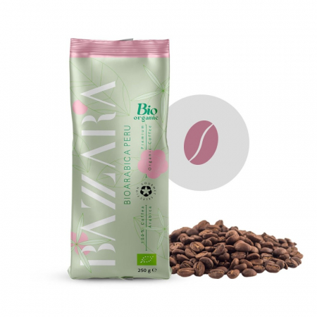 Cafea Boabe - Cafea boabe Bazzara Bioarabica Peru, 250g