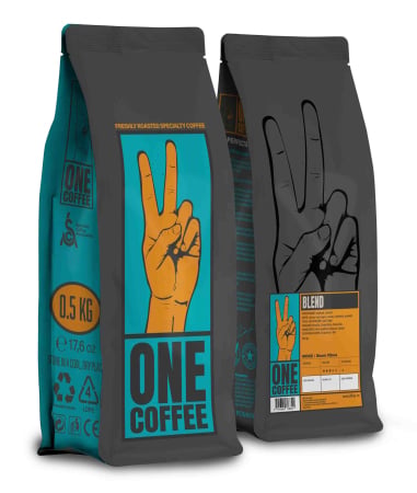 Cafea Boabe - Cafea boabe Blend de Specialitate: One Coffee Columbia, Brazilia si Costa Rica, 500g