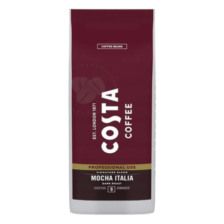 Cafea Boabe - Cafea boabe Costa Professional Mocha Italia Dark Roast, 1kg