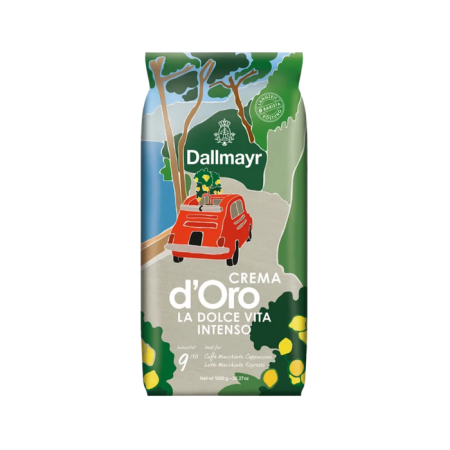 Cafea Boabe - Cafea boabe Dallmayr Crema D'Oro La Dolce Vita Intenso, 1kg