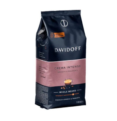 Cafea boabe Davidoff Crema Intense Smooth & Rounded, 1 kg [1]