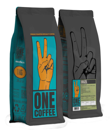 Cafea Boabe - Cafea Boabe de Specialitate One Coffee Brazilia Santos Sweet Edition, 500g