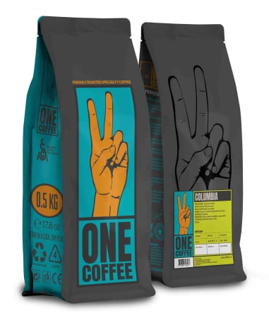 Cafea Boabe - Cafea boabe De Specialitate One Coffee Columbia fara cofeina, 500g