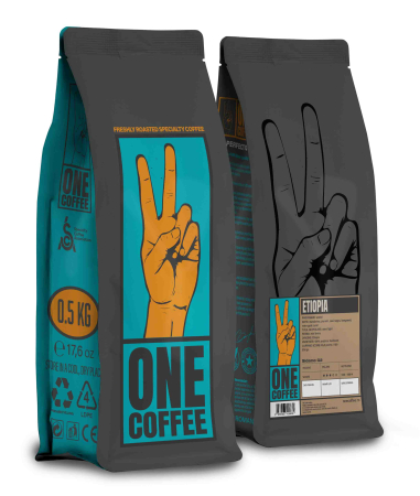 Cafea Boabe - Cafea boabe de Specialitate One Coffee Etiopia Sidamo G2, 500g