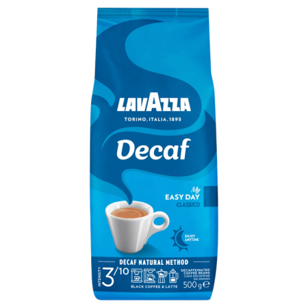 Cafea Boabe - Cafea boabe decofeinizata Lavazza Dek, 500g