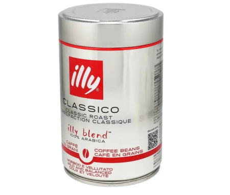 Cafea boabe illy Espresso Medium in cutie metalica, 250g [1]
