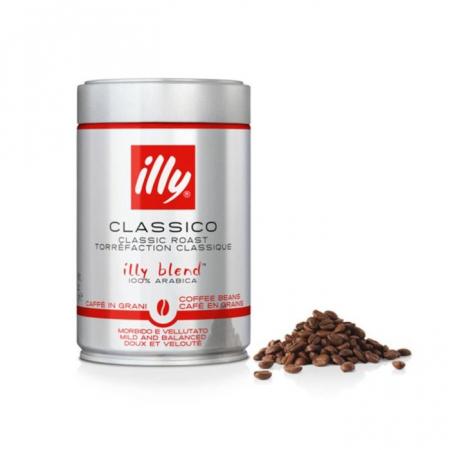 Cafea - Cafea boabe illy Espresso Medium in cutie metalica, 250g