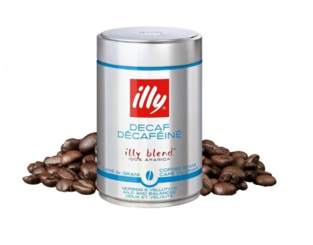 Cafea boabe ILLY Espresso Decofeinizata in cutie metalica, 250g [1]