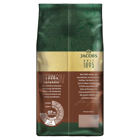 Cafea boabe Jacobs Cafe Crema Intense, 1kg [1]