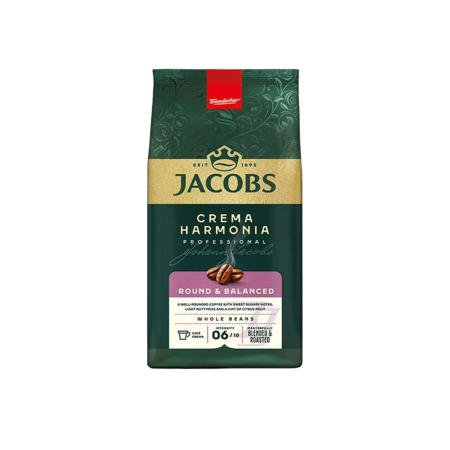Cafea Boabe - Cafea boabe Jacobs Crema Harmonia, 1 kg