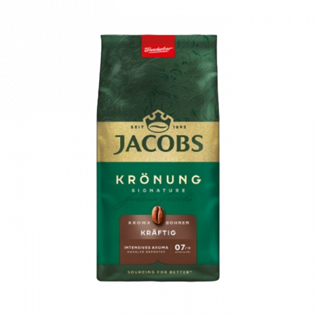 Cafea - Cafea boabe Jacobs Kronung Aroma Bohnen Kraftig, 500g