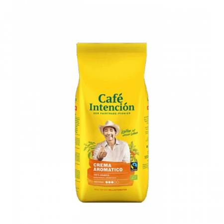 Cafea - Cafea boabe JJ Darboven Intencion Caffe Crema BIO Fairtrade, 1kg