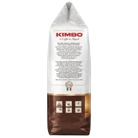 Cafea boabe Kimbo Espresso Bar Extreme, 1kg [1]