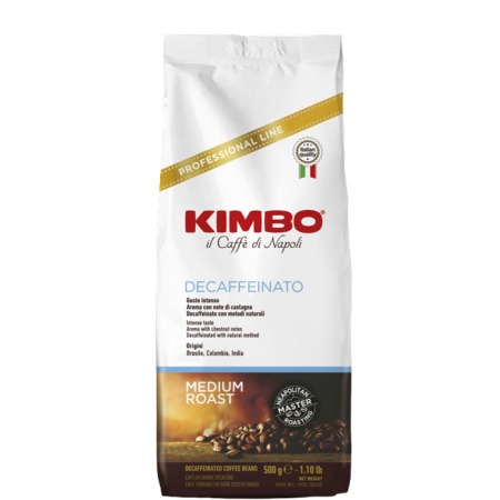 Cafea Boabe - Cafea boabe Kimbo Espresso Decaffeinato, 500g