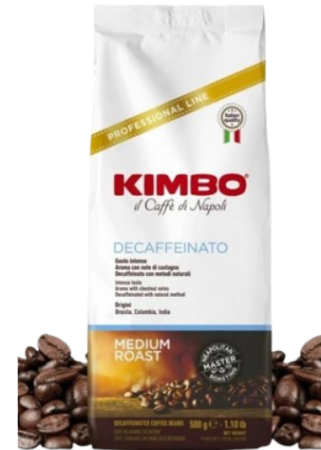 Cafea boabe Kimbo Espresso Decaffeinato, 500g [1]