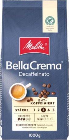Cafea boabe Melitta Bella Crema Decaffeinato, 1kg [2]
