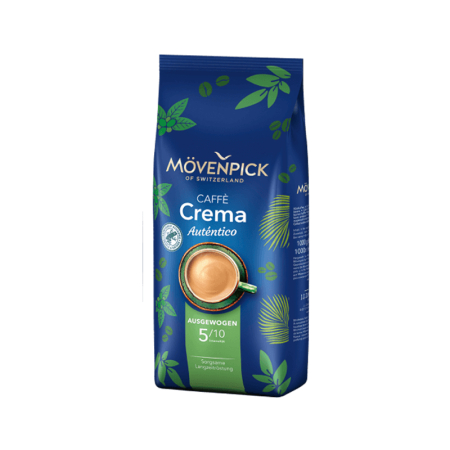 Cafea Boabe - Cafea boabe Movenpick El Autentico Caffe Crema Rainforest, 1 kg
