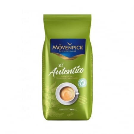 Cafea boabe Movenpick El Autentico Caffe Crema Rainforest, 1 kg [0]