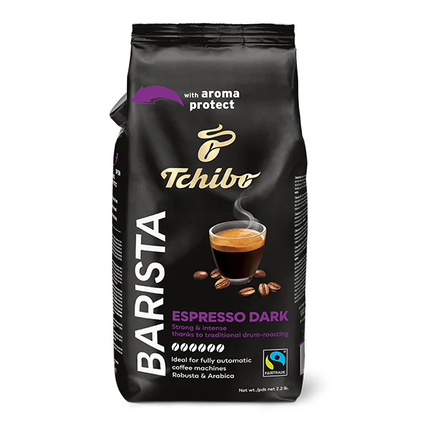 Cafea Boabe - Cafea boabe Tchibo Barista Espresso Dark, 1kg