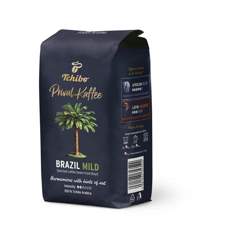 Cafea boabe Tchibo Privat Kaffee Brazil Mild, 500 g [2]