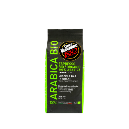 Cafea boabe Vergnano 100% Arabica Bio-Organic, 1kg [1]
