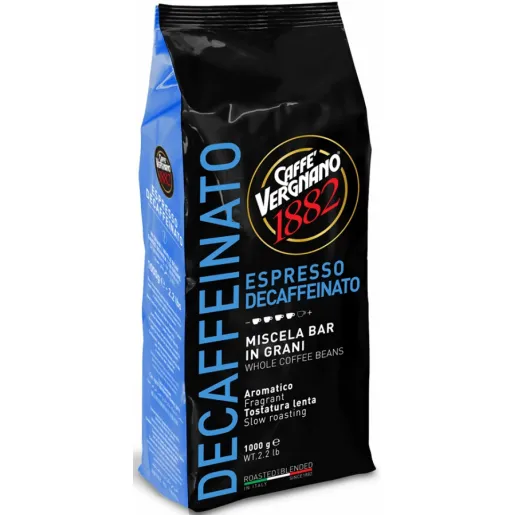 Cafea - Cafea boabe Vergnano Espresso Decaffeinato, 1kg
