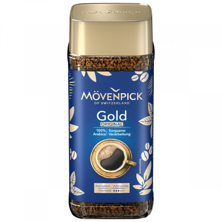 Cafea Instant - Cafea instant Movenpick Gold Original, 100g