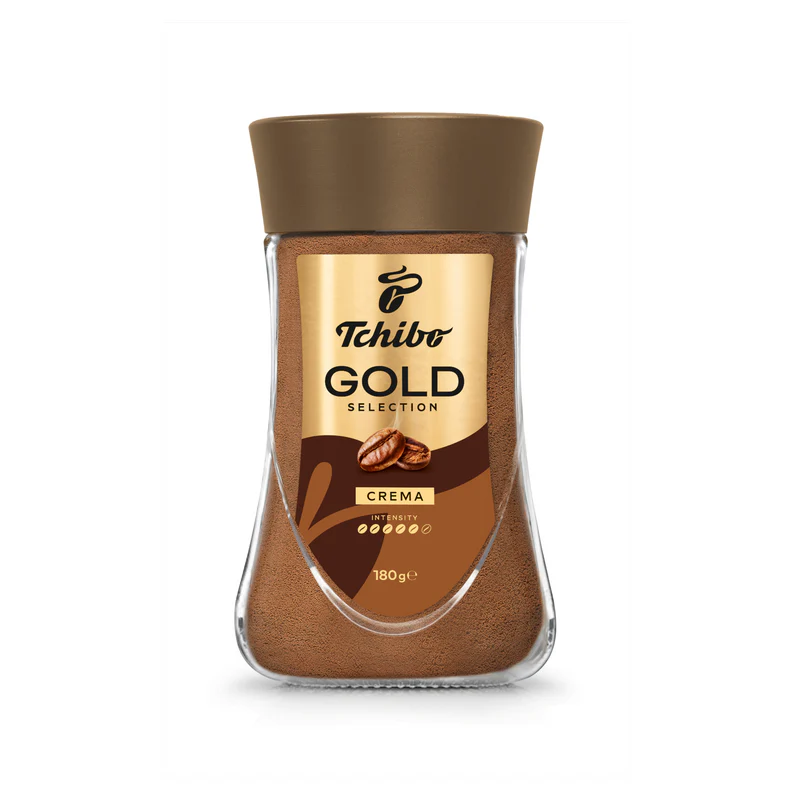 Cafea Instant - Cafea instant Tchibo Gold Selection Crema, 180g
