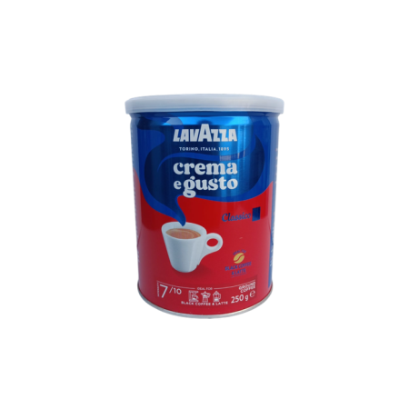 Cafea Macinata - Cafea macinata cutie metalica Lavazza Crema e Gusto, 250gr