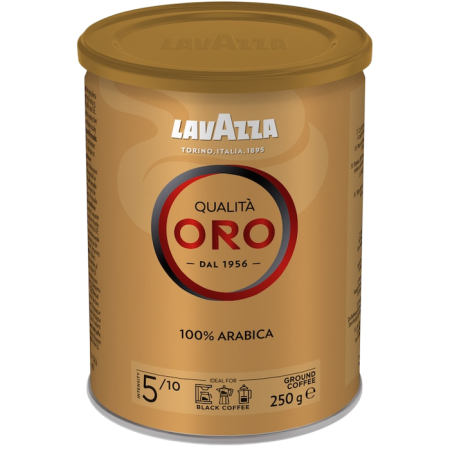 Cafea macinata in cutie metalica Lavazza Qualita Oro, 250g [1]