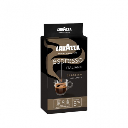Cafea Macinata - Cafea macinata Lavazza Espresso Italiano Classico, 250g