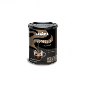 Cafea - Cafea macinata Lavazza Espresso Italiano Classico cutie metalica, 250g
