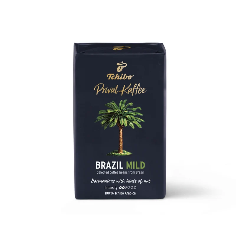 Cafea - Cafea macinată Tchibo Privat Kaffee Brazil Mild, 250g