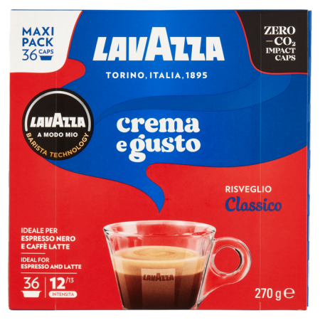 Capsule cafea Lavazza A Modo Mio Crema e Gusto, 36 buc