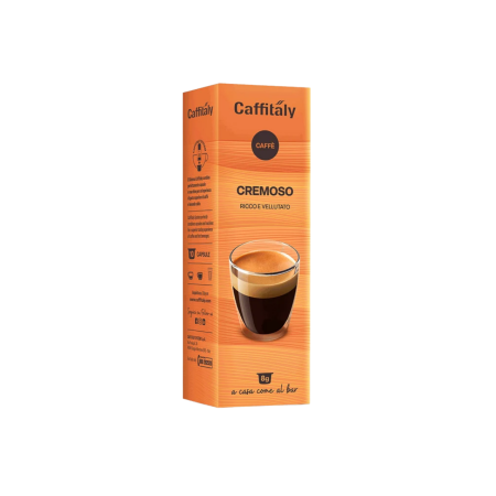 Cafea - Capsule Caffitaly ECaffe Cremoso, 10 capsule