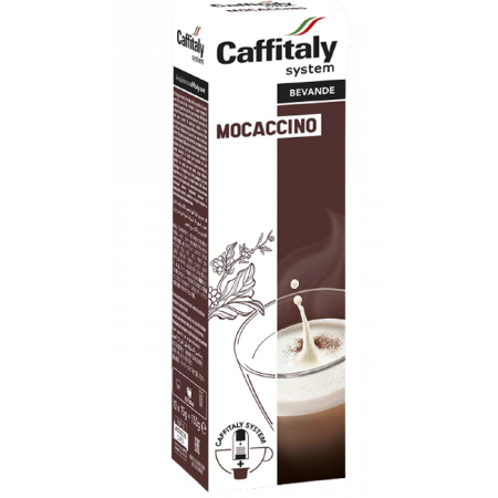 Cafea - Capsule Caffitaly Ecaffe Mocaccino, 10 capsule