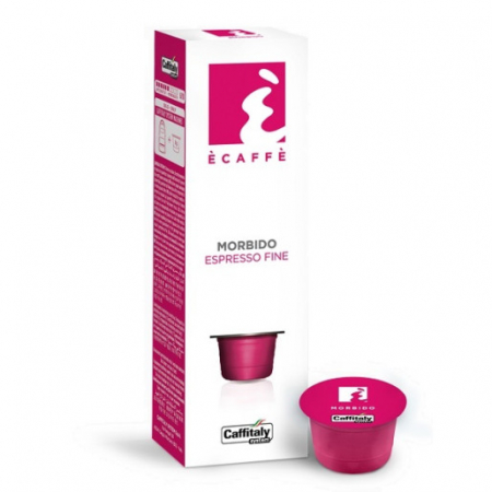 Cafea - Capsule Caffitaly ECaffe Morbido, 10 capsule